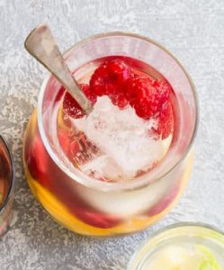Mango Raspberry Ginger Water